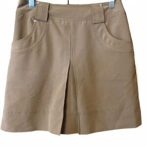 Swing Bette & Court Tan Brown Golf Tennis Skort 6